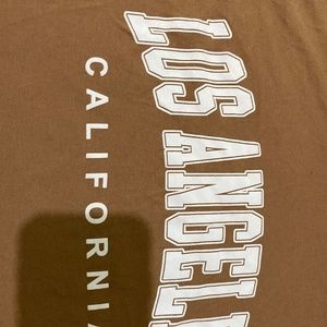 Tan t shirt